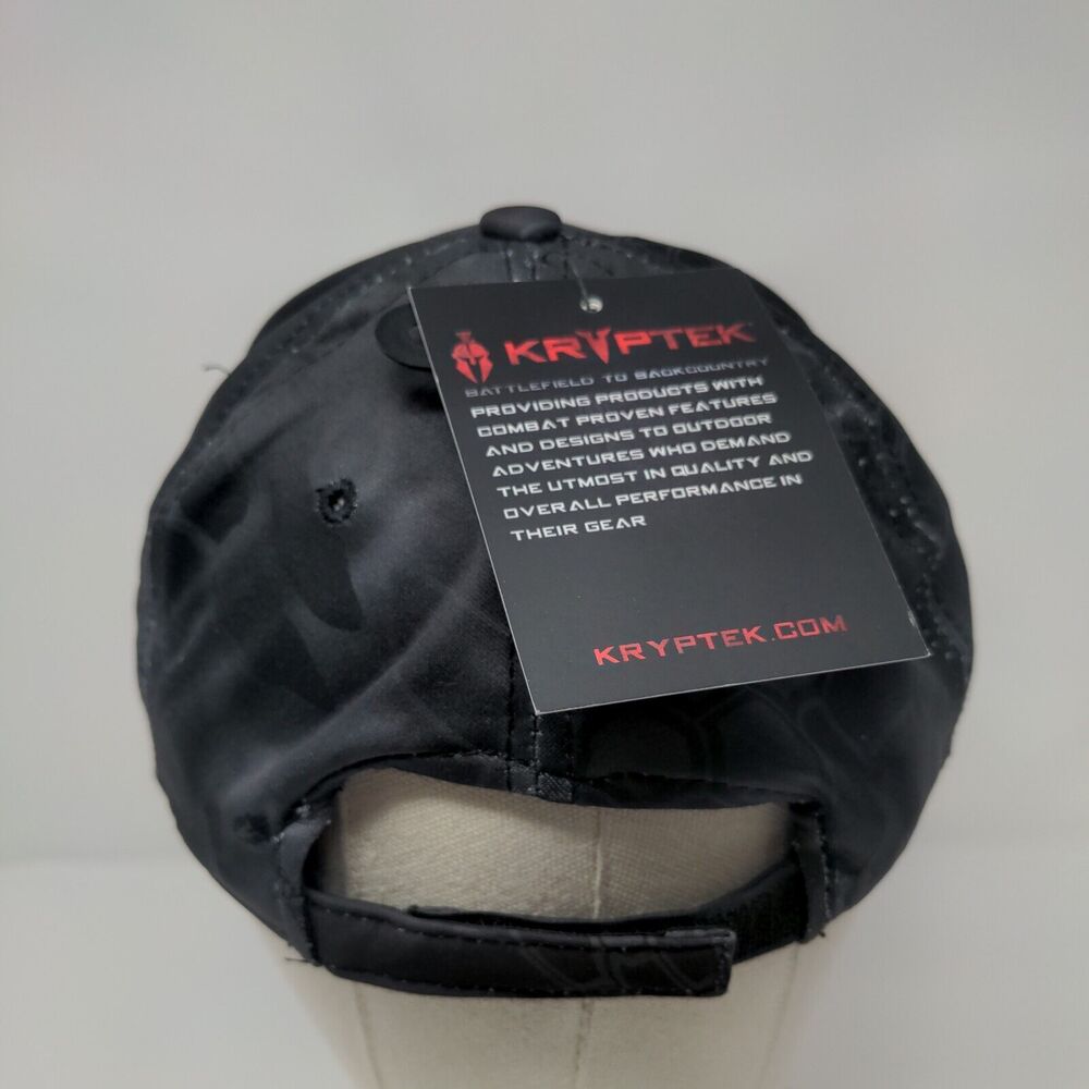 Kryptek Patch Strapback Hat Gray Osfm Adjustable … - image 6